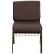 Emma and Oliver 4 Pack 21''W Church Chair with Book Rack